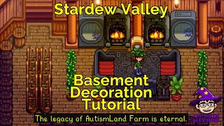 Design Inspiration for your Stardew Valley Basement [upl. by Lapham406]