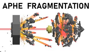 THE EFFECTIVENESS OF APHE  Simulating the Fragmentation Pattern of Armour Piercing High Explosive [upl. by Yespmed]