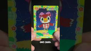 Animal Crossing Cards MOVE shorts AnimalCrossing ACNH [upl. by Leuname]