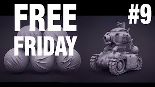 BEST ZBRUSH SITE FOR FREE STUFF FREE FRIDAY [upl. by Atires]