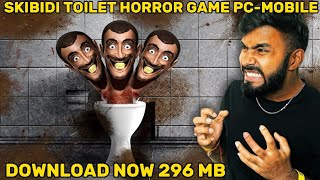 HOW TO DOWNLOAD SKIBIDI TOILET HORROR GAME FOR ANDROID amp PC  TECHNO GAMERZ [upl. by Tedi]