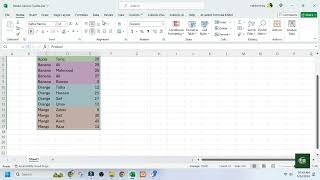 How to Quickly Sort Data by Color in Excel [upl. by Alimac451]