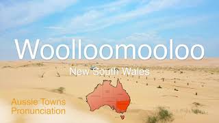 How To Pronounce Woolloomooloo NSW [upl. by Neenwahs]