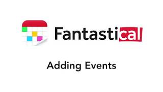 Fantastical  Adding Events [upl. by Leuas]