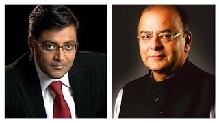 Arnab Goswami Interviews Arun Jaitley  ET Global Business Summit [upl. by Lorain901]