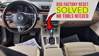 How to Factory Reset DSG Automatic Gearbox  A Must Do For a Used Car [upl. by Tormoria495]