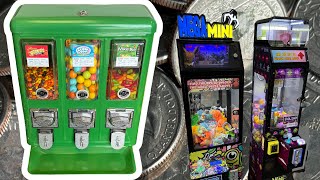 MONEY Unbelievable COLLECTION 4 Vending Collections MINI CLAWS amp MORE QUARTERS💰 [upl. by Landsman]