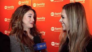 Shailene Woodley Secret Life ABC Family Upfronts Interview [upl. by Lehte]