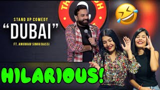 Dubai  Stand Up Comedy  ft Anubhav bassi  Reaction Video [upl. by Lussier]