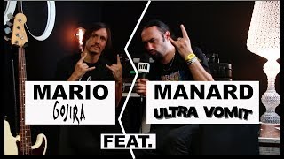 ULTRA VOMIT amp GOJIRA  Hellfest 2019  Calojira une histoire de batteurs  ENG SUB [upl. by Bird]