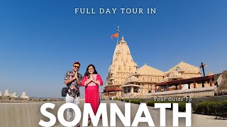 Somnath in a Day Places to visit in Somnath  Dwarka to Somnath Road Trip  PorbandarJambuvan Cave [upl. by Lerred]