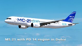 Flight of MC 21 310 with PD 14 engines [upl. by Warren]