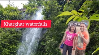 Kharghar Waterfalls Pandavkada Falls navimumbai kharghar hills nature trekking waterfall [upl. by Yahsel]