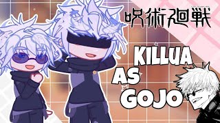 Killuas friends react to Killua as GojoKilluas future is gojo  By part 1 HunterxHunter [upl. by Natiha60]