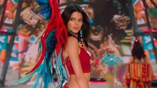 Kendall Jenner Victorias Secret Runway Walks 2015  2016 HD [upl. by Muffin]