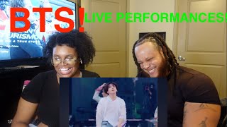 BTS 방탄소년단  Dope  Baepsae Silver Spoon  Fire  Idol  Live Performance  REACTION [upl. by Akirehs388]