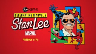 Celebrating Marvels Stan Lee  Friday 87c on ABC [upl. by Leeban826]