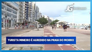 21102024  TURISTA É AGREDIDO NA PRAIA DO MORRO NA NOITE DESTE SÁBADO [upl. by Ries]