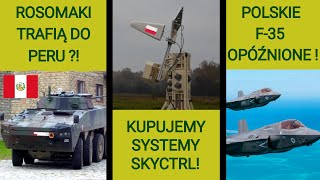 Rosomaki startują w Peru polskie F35 łapią poślizg WOJSKOWE NEWSY 23 [upl. by Ludovick]