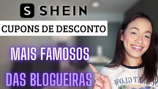 6 Cupons de Desconto Shein Mais Usados entre as Blogueiras [upl. by Odilia]