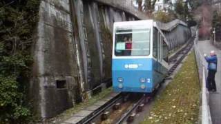 Seilbahn Rigiblick Funicular Zurich [upl. by Davies]