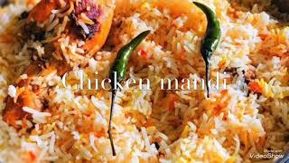 Chicken mandi recipe  Easy yemeni smoky chicken mandi [upl. by Haonam380]