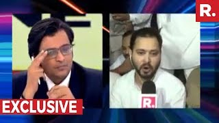 Arnab Goswami Speaks To Tejashwi Yadav  Exclusive [upl. by Akived]