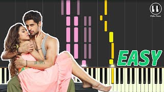 Humdard  Ek Villain 2014  EASY Piano Tutorial [upl. by Steffi]