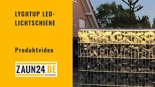 Produktvideo LyghtUp LEDLeuchtschiene  ZAUN24 [upl. by Iaria]