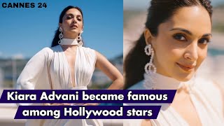 kiara advani first appearance at cannes 2024 Hollywood Stunned on Kiara advani lookKiara at cannes [upl. by Yxel589]