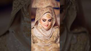 Bridals in hijab 2024 latest hijab look trending wedding bridalmakeup hijabstyle [upl. by Rehpoitsirhc]