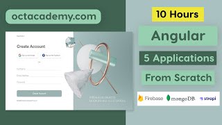 Learn Angular by Building Real World Apps  5 Angular Applications from Scratch  10 Hours [upl. by Aivatco105]
