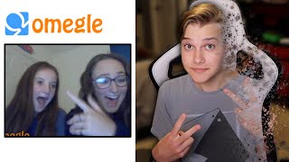 DISAPPEARING Prank on OMEGLE 2 [upl. by Yerggoeg]