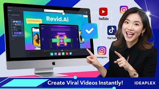 How to Create Stunning AIGenerated Videos with Revidai  AI Video Creation Tools  Ideaplex [upl. by Eelamme531]