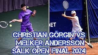 Christian Görgin  Melker Andersson Highlights SALK Open 2024 Final [upl. by Knitter650]