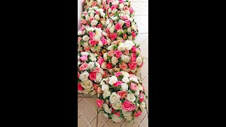 Lindos Arranjos de Flores Casamento Eventos Diy Decoração [upl. by Ayerhs]