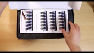 NovelLife Tube Clock Kit Unboxing Video [upl. by Adnoel573]