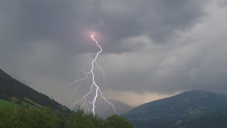 22072020 Und wieder ein kurzes Gewitter Mittersill AT [upl. by Eirelav]