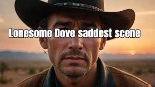 Lonesome Dove saddest scene [upl. by Suhpoelc545]