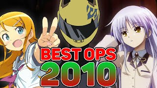 Top Anime Openings of 2010 [upl. by Eliga]