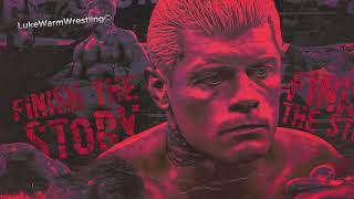 WrestleMania XL  Cody Rhodes Kingdomquot Entrance Theme Music quotI Have To Finish The Storyquot [upl. by Nassir]