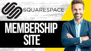 How to Create a Membership Site on Squarespace  Create Members only Pages [upl. by Nnaeus]