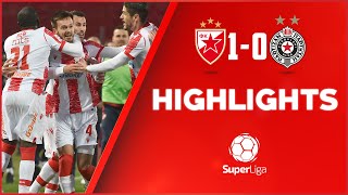 Crvena zvezda  Partizan 10 highlights [upl. by Nanis]