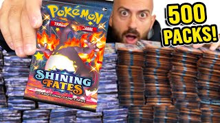 BIGGEST SHINING FATES Pokemon Cards Opening EVER [upl. by Tigirb163]