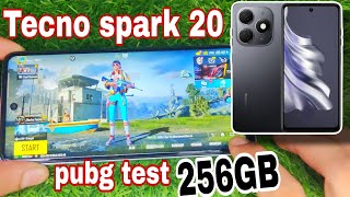 Tecno spark 20 pubg test 🔥full review 💯 performance 😱 fps way to game [upl. by Caria500]