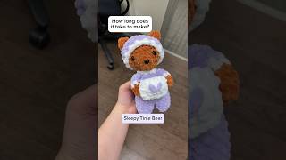 Guys… his hat comes off🥹 crochet amigurumi plushies smallbusiness pattern [upl. by Baecher893]