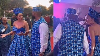 Cassper Nyovest amp wife arguing in front of their guest “Makoti looks stubborn” [upl. by Weeks]