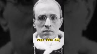 Pope Pius XII prays the ‘OUR FATHER’ in Latin 🙏🇻🇦 jesus pope vatican shorts [upl. by Rainah]