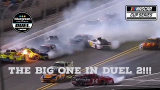 2024 BLUE GREEN VACATIONS DUEL 2 AT DAYTONA RACE REACTIONS  THE BIG ONE IN DUEL 2 [upl. by Landon]