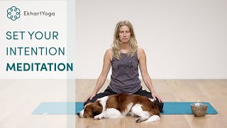 5 minutes to set a daily intention  Meditation with Esther Ekhart [upl. by Asselam]